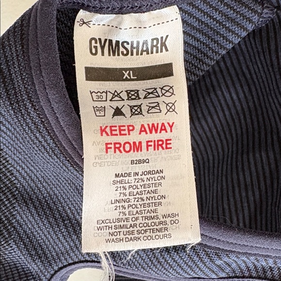 Gymshark Dark Blue Sports Bra - Picture 3 of 4